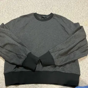 Theory 그레이 맨투맨 트레이닝복