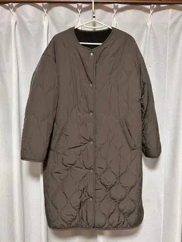 아메리칸 홀릭 리버서블 퀼팅 코트