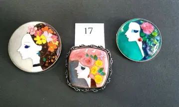 칠보 액세서리 17 브로치 3점