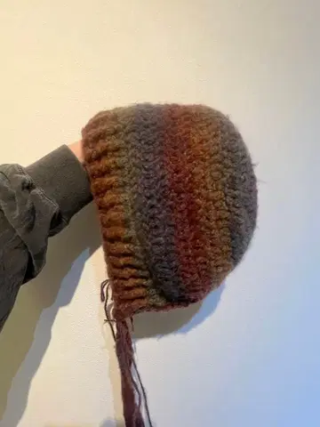 핸드메이드 후드 모자 귀마개 포함