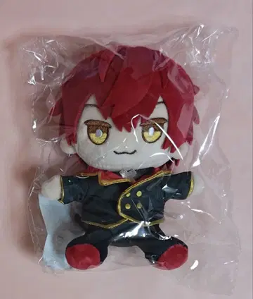 기사A 기사X 바우 앉은 봉제 인형