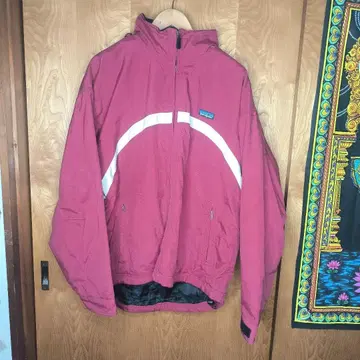 patagonia 나일론 자켓 XL 빨간색