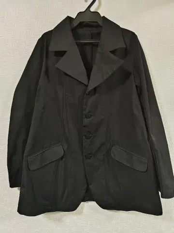 블랙 테일러드 자켓