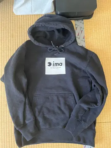 아무즈 디자인 ima 후드티 블랙 L