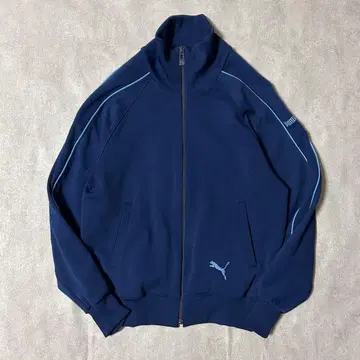 푸마 트랙 자켓 저리 네이비
