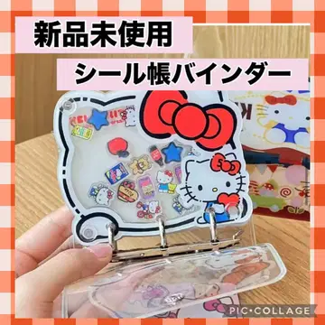새상품 씰 바인더 카드 케이스 키티 리필 귀여운 3공