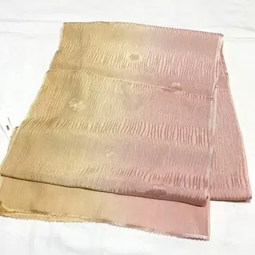 C141 순수 실크 오비 올림 미사용 새상품 컨디션 최상 기모노