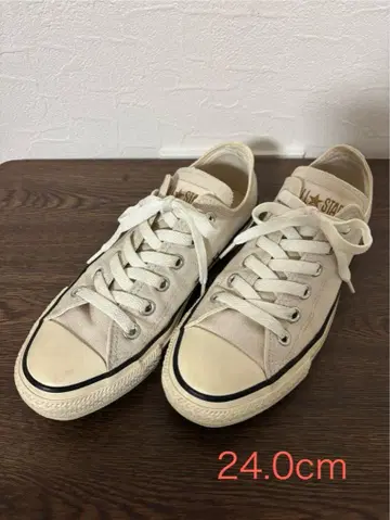 컨버스 올스타 베이지 라이트 그레이 스니커즈 24.0cm