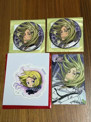 사카모토 데이즈 카가미네 캔뱃지 트레이딩 카드 스티커