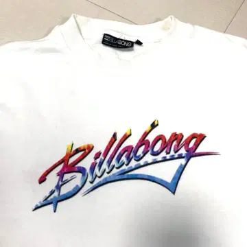 빈티지! 레어! Billabong XL 화이트 트레이닝복