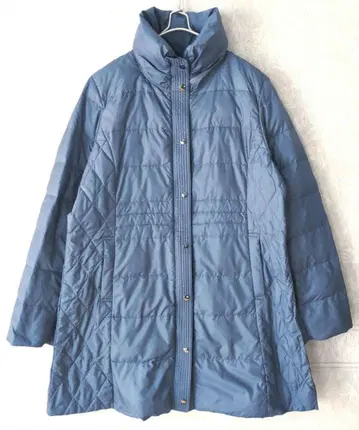 [Chumandor] 블루 그레이 퀼팅 다운 자켓 L 사이즈