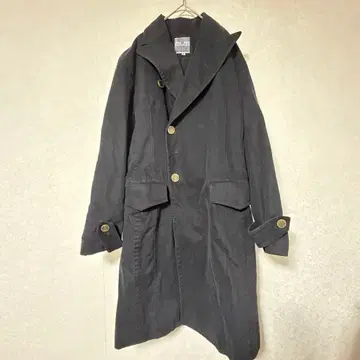 장 폴 고티에 트렌치코트 블랙