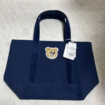 러브러리 페이 올드 테디 와펜 백 네이비