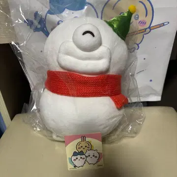 덤 포함 치이카와 오데 눈사람 봉제 인형