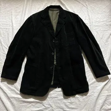 field dream 블랙 코듀로이 테일러드 자켓