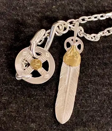 고로즈 상금 하트 휠 페더 L 이글 후크 세카쿠 체인 컨디션 최상