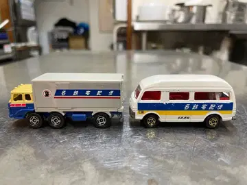 토미카 미니카 일본제 메이테츠 택배 후소 트럭 시리즈 닛산 캐러밴