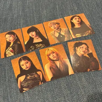 BMSG 컴플리트 파일 HANA 포토 카드 7장 세트