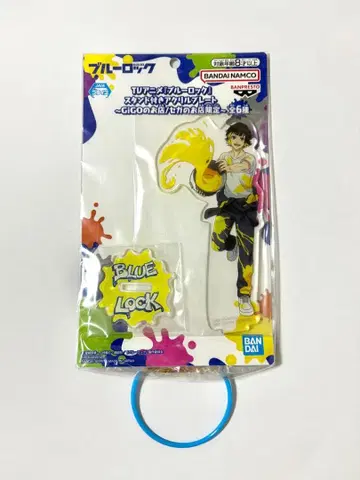 블루 록 바치라 메구루 스탠드 포함 아크릴 플레이트