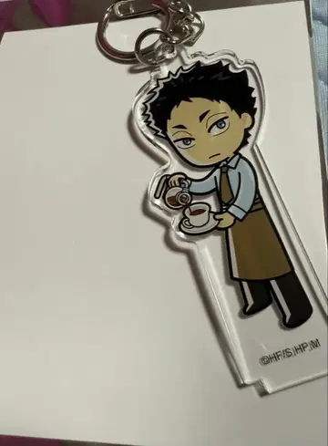 하이큐 캡콤 카페 콜라보 아크릴 스탠드 아카아시