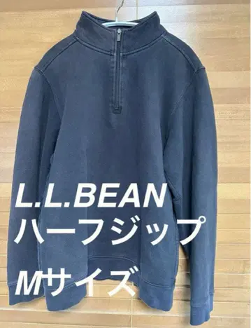 L.L.Bean 하프 지퍼 맨투맨 M 사이즈 블루