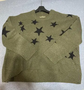 ZADIG&VOLTAIRE 별 패턴 니트 스웨터