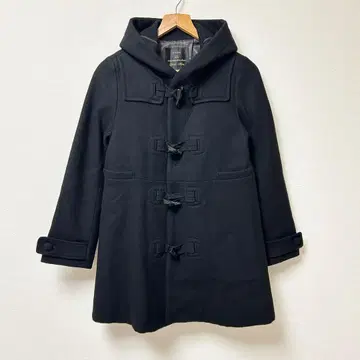 nano universe 나노 유니버스 플레어 더플 코트 블랙