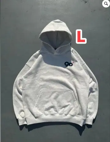 90 로고 오리지널 후디 L