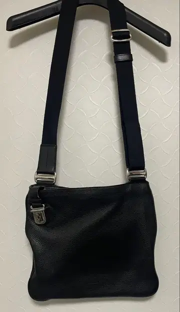 [ 새상품급 ] BALLY 백 숄더백 가죽 블랙 블랙 사선 크로스