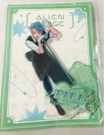 에이리언 스테이지 해외 카페 아크릴 스탠드 한정판 티르