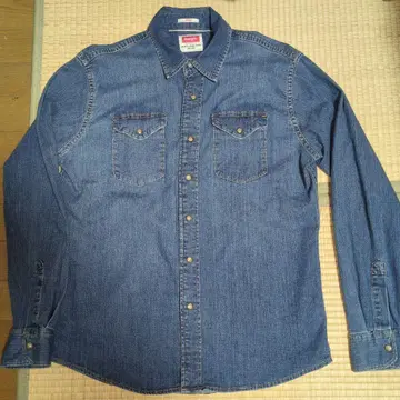 랭글러 데님 셔츠 M Wrangler 스트레치