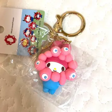 산리오 미야쿠미야쿠 변신 입체 마스코트 컬러 키링 마이멜로디