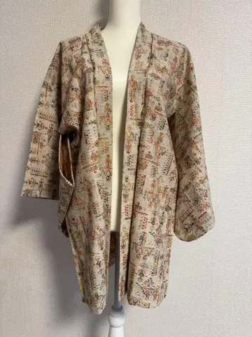 꽃무늬 자수 캐주얼 겉옷