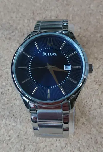 Bulova 남성용 손목시계 C837572 블루 페이스 브로바