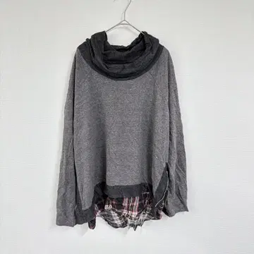 maurices [ XXL 상당 ] 모리시즈 후드 부착 긴팔 상의 그레이