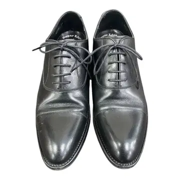 새상품급 REGAL 블랙 가죽 비즈니스 슈즈 26cm