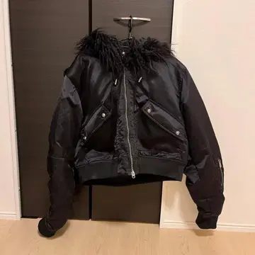 ROSEN KREUZ 블랙 MA-1 자켓