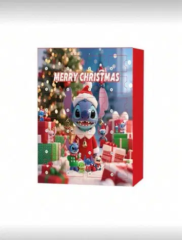 스티치 크리스마스 피규어 세트