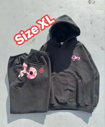 90 Logo Original Hoodie x Sweat Pants XL