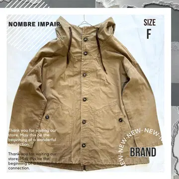 [NOMBRE IMPAIR ] 놈브르 임페어 밀리터리 후드티