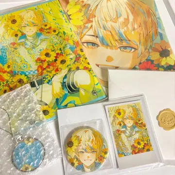 히바치 마나 생일 굿즈 2024 전력 축하 세트