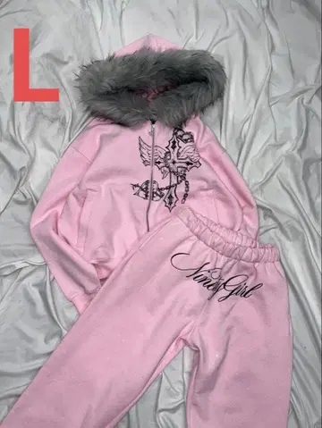 Cross Logo glitter 셋업