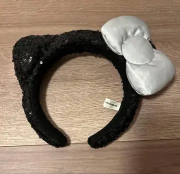 헬로키티 스팽글 머리띠