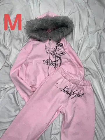 Cross Logo glitter 셋업