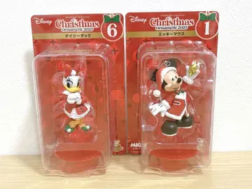 디즈니 happy 복권 미키 데이지 크리스마스 피규어