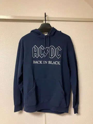 AC/DC BACK IN BLACK 후드티 M