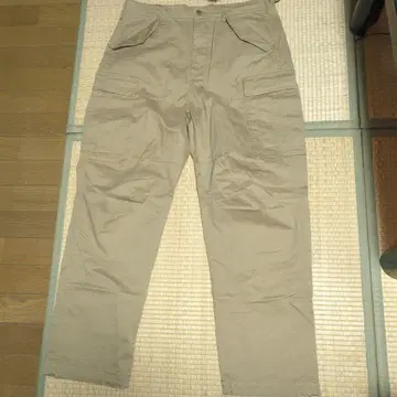 GAP 카고 팬츠 M 65 밀리터리 34/32 베이지 갭
