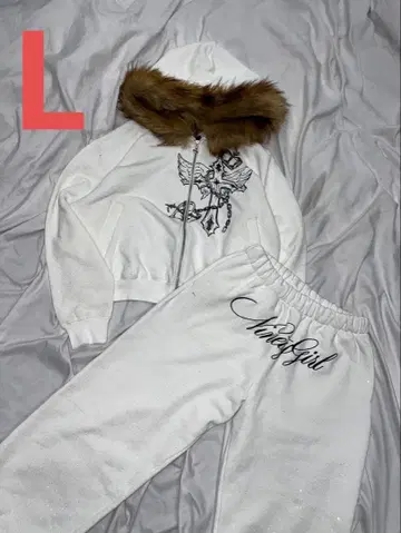 Cross Logo glitter 셋업