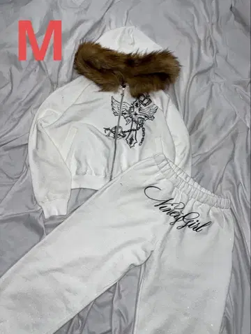 Cross Logo glitter 셋업