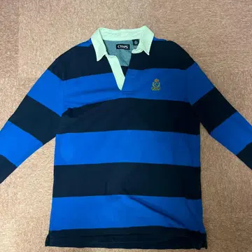 랄프 로렌 스트라이프 피케 셔츠 M 사이즈